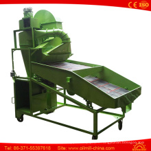 Soybean Seed Vibrating Sieve Machine Mobile Screen Cleaner